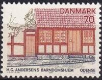 AFA 568 DANMARK STEMPLET