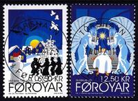 AFA 761-62 KOMPLET SÆT PRAGTSTEMPLET FÆRØERNE