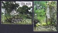 AFA 717-18 Komplet sæt  PRAGTSTEMPLET FÆRØERNE