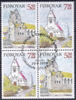 AFA 503-04 4-BLOK STEMPLET FÆRØERNE
