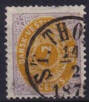 AFA 8 DANSK VESTINDIEN STEMPLET