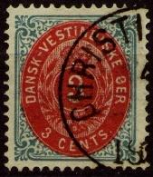 AFA 6y 3-tryk Dansk Vest Indien STEMPLET