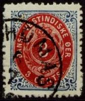 AFA 6By Dansk Vest Indien STEMPLET