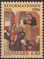 AFA 874 DANMARK STEMPLET